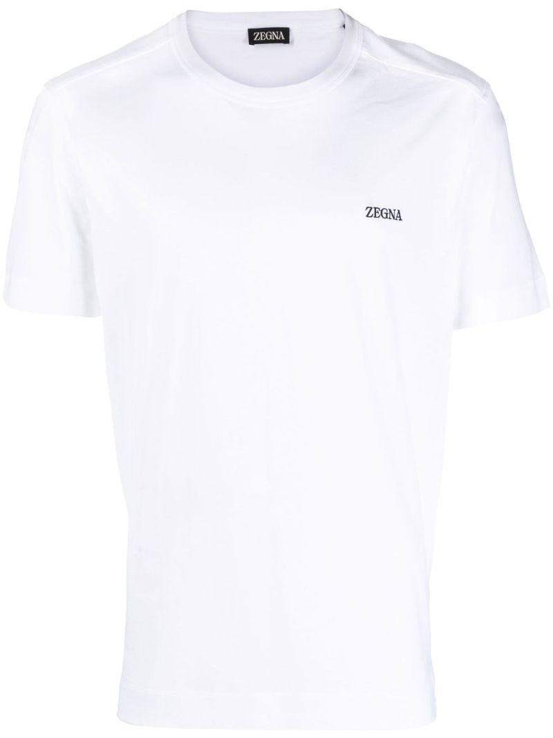 Logo-embroidered Cotton T-shirt