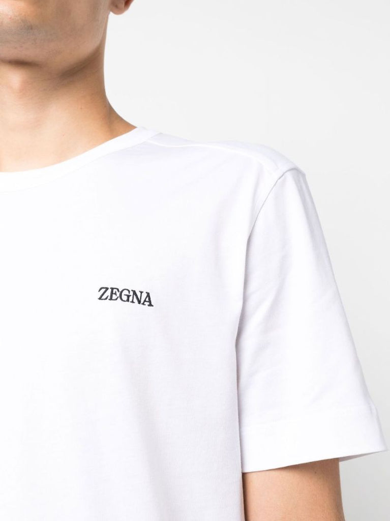 Logo-embroidered Cotton T-shirt