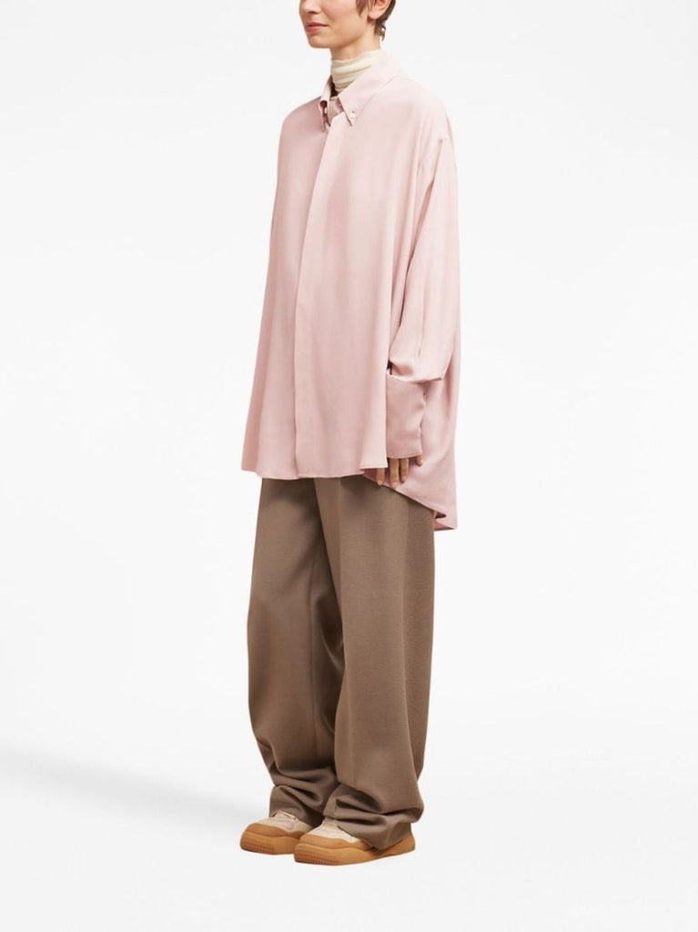 Pink CrÃ_x0083_Âªpe Shirt