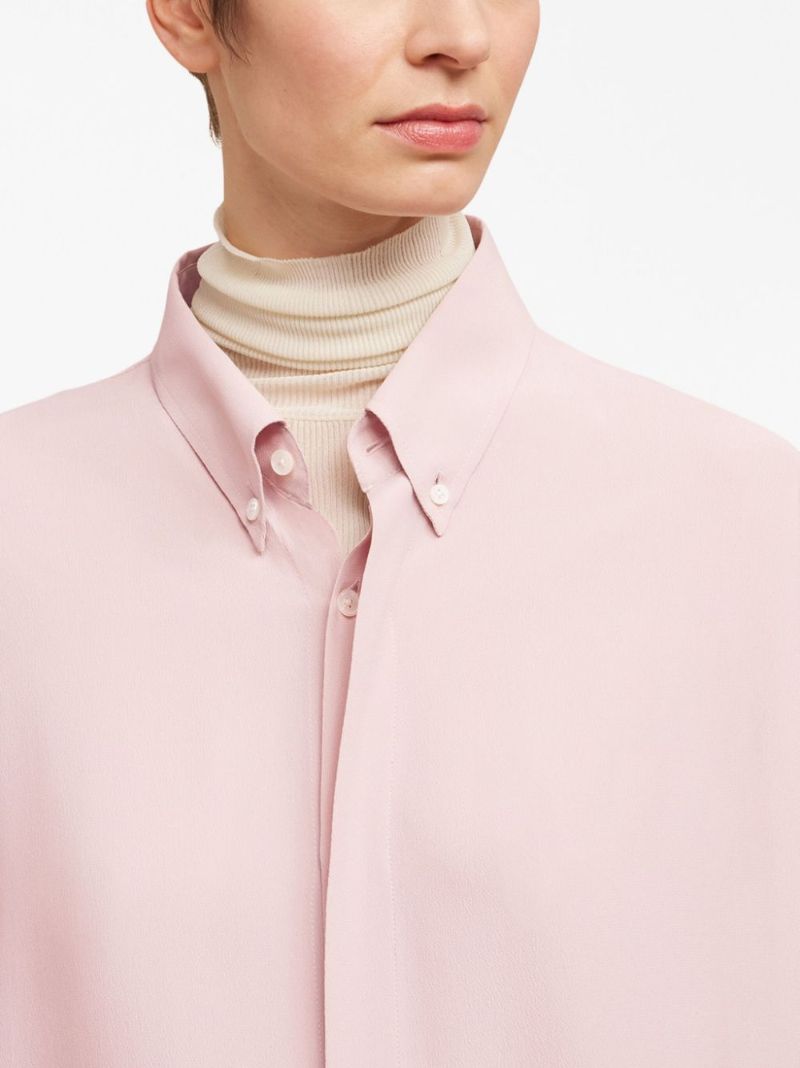 Pink CrÃ_x0083_Âªpe Shirt