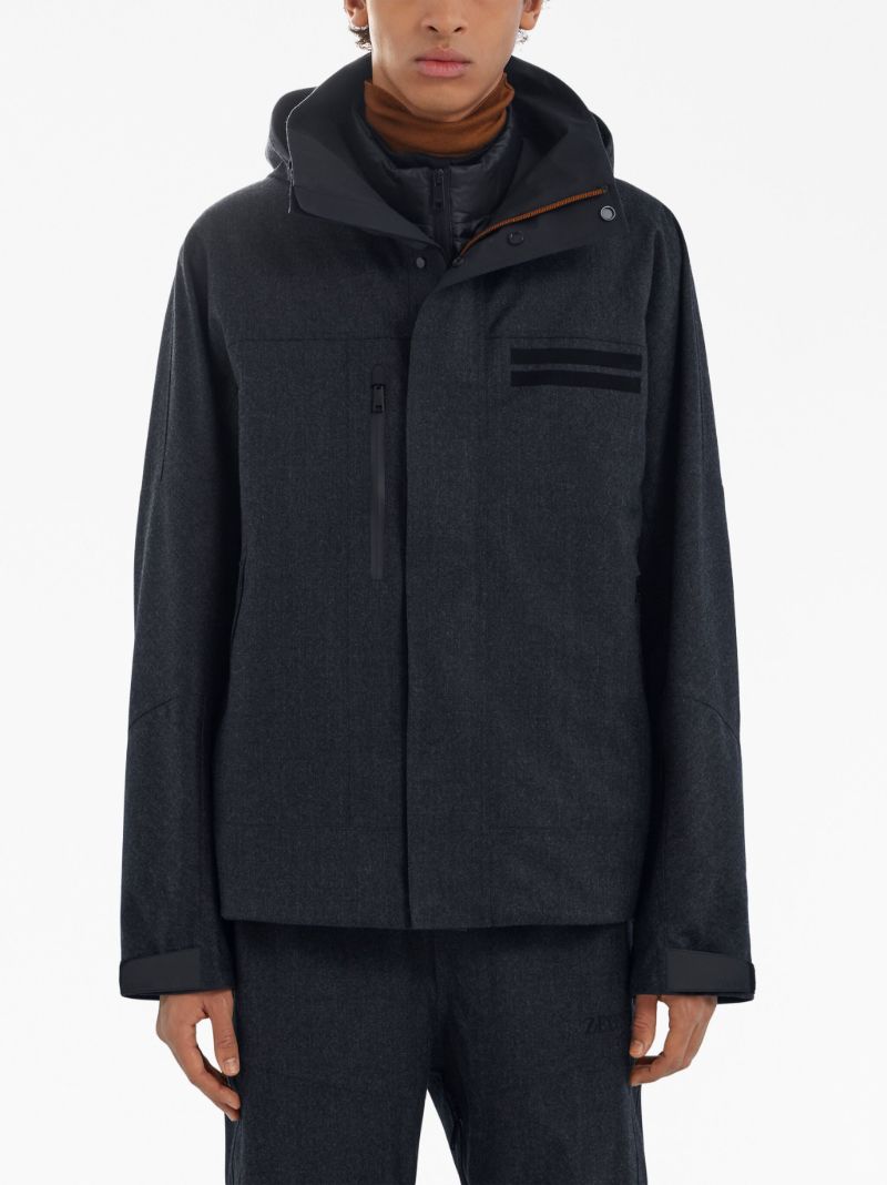 TechmerinoÃ¢â_x0080__x009e_Â¢ Wool Ski Jacket