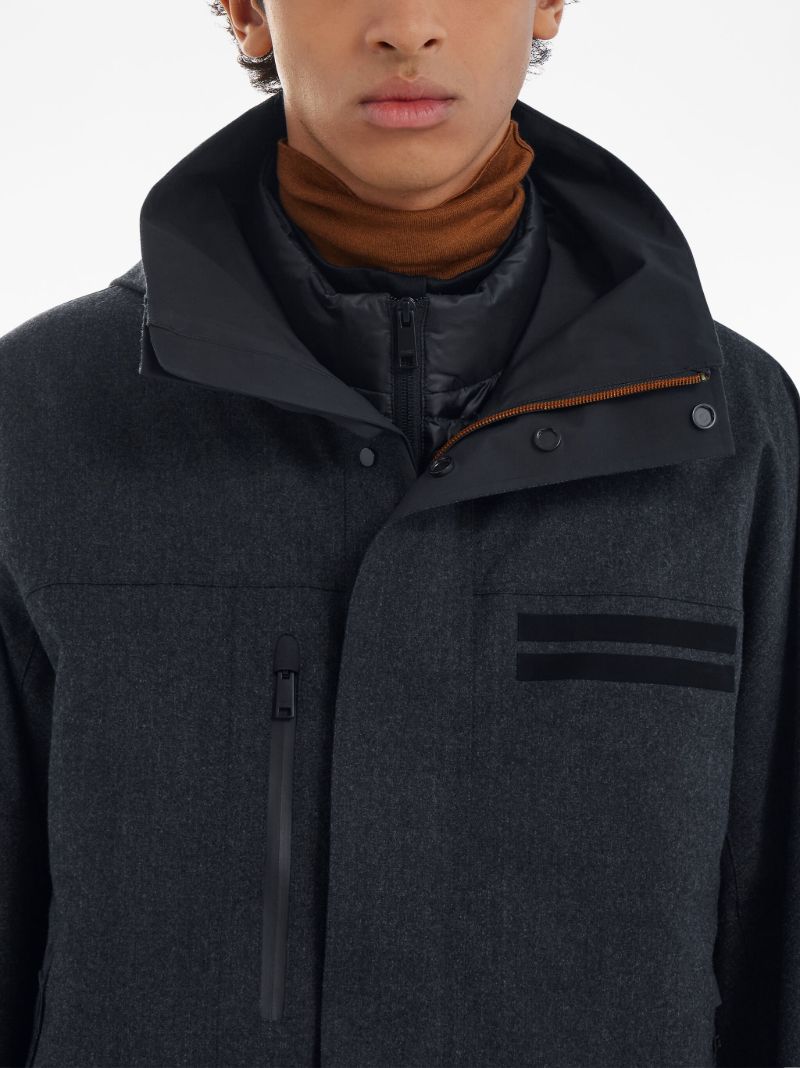 TechmerinoÃ¢â_x0080__x009e_Â¢ Wool Ski Jacket