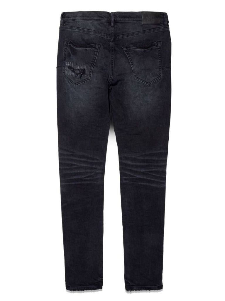 Black Distressed Skinny Jeans
