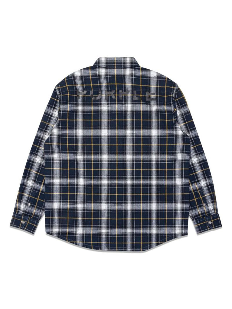 Black Checked Cotton Shirt