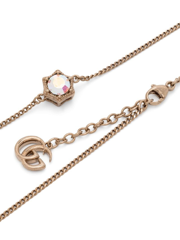 Gold-tone Double G Pendant Necklace