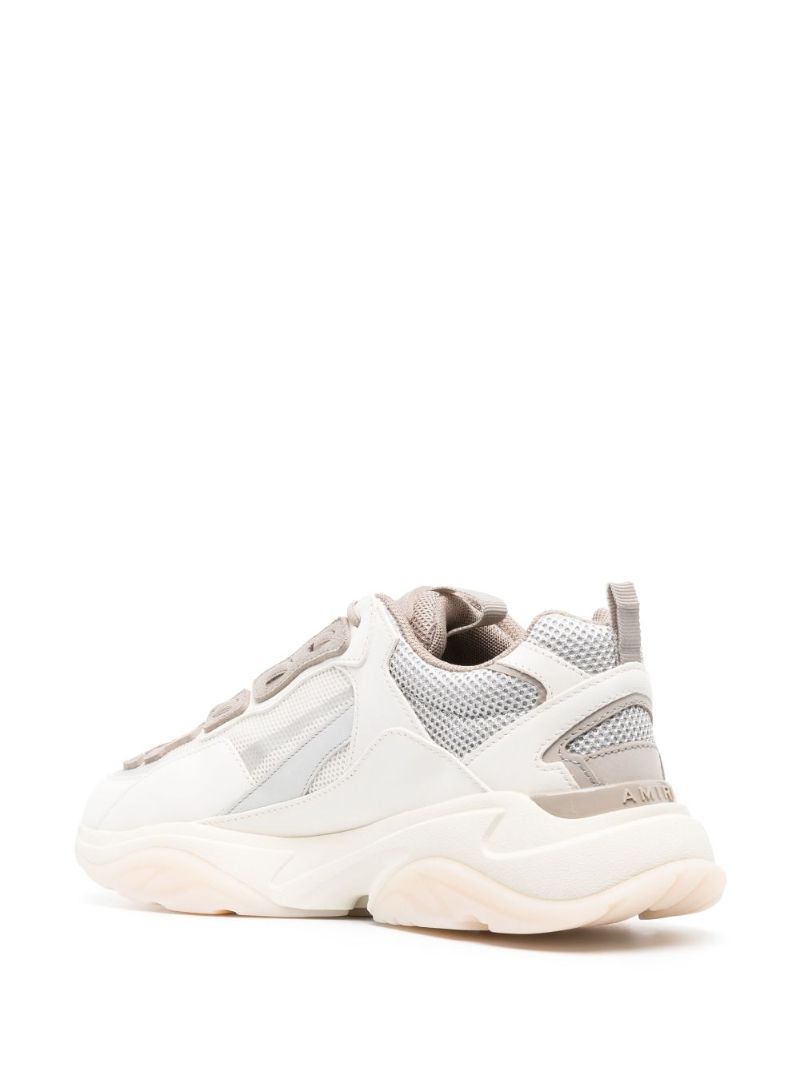 White Bone Runner Leather Sneakers
