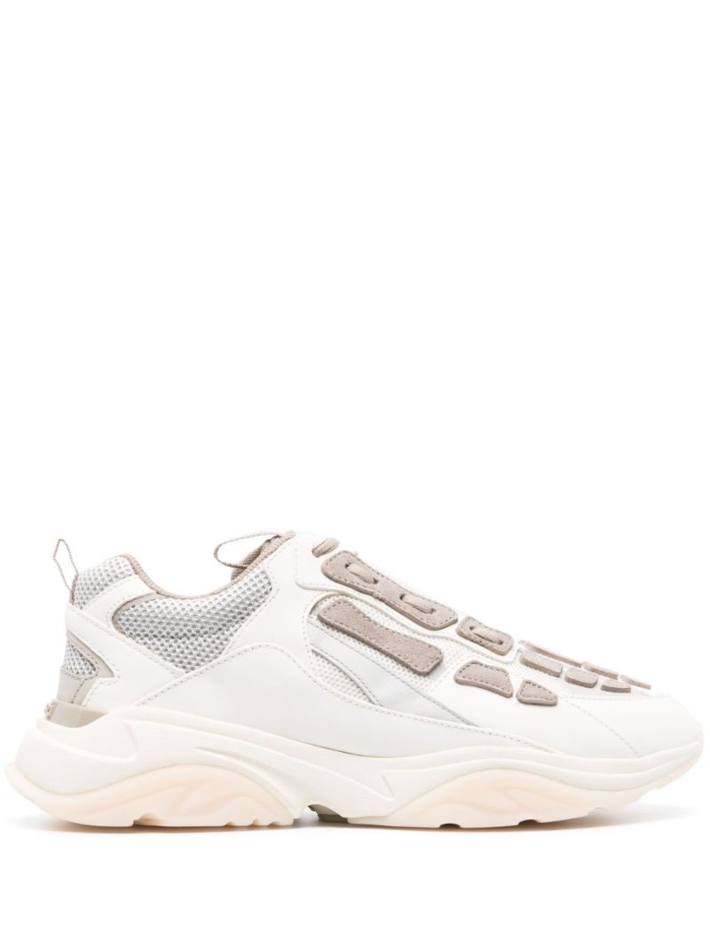White Bone Runner Leather Sneakers