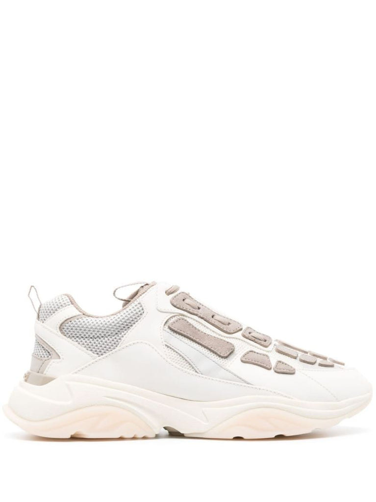 White Bone Runner Leather Sneakers