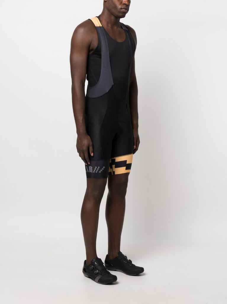 X Browns Black Pro Team Bib Cycling Shorts