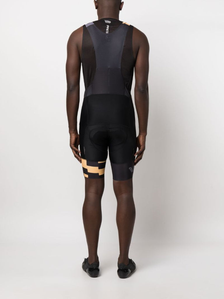 X Browns Black Pro Team Bib Cycling Shorts