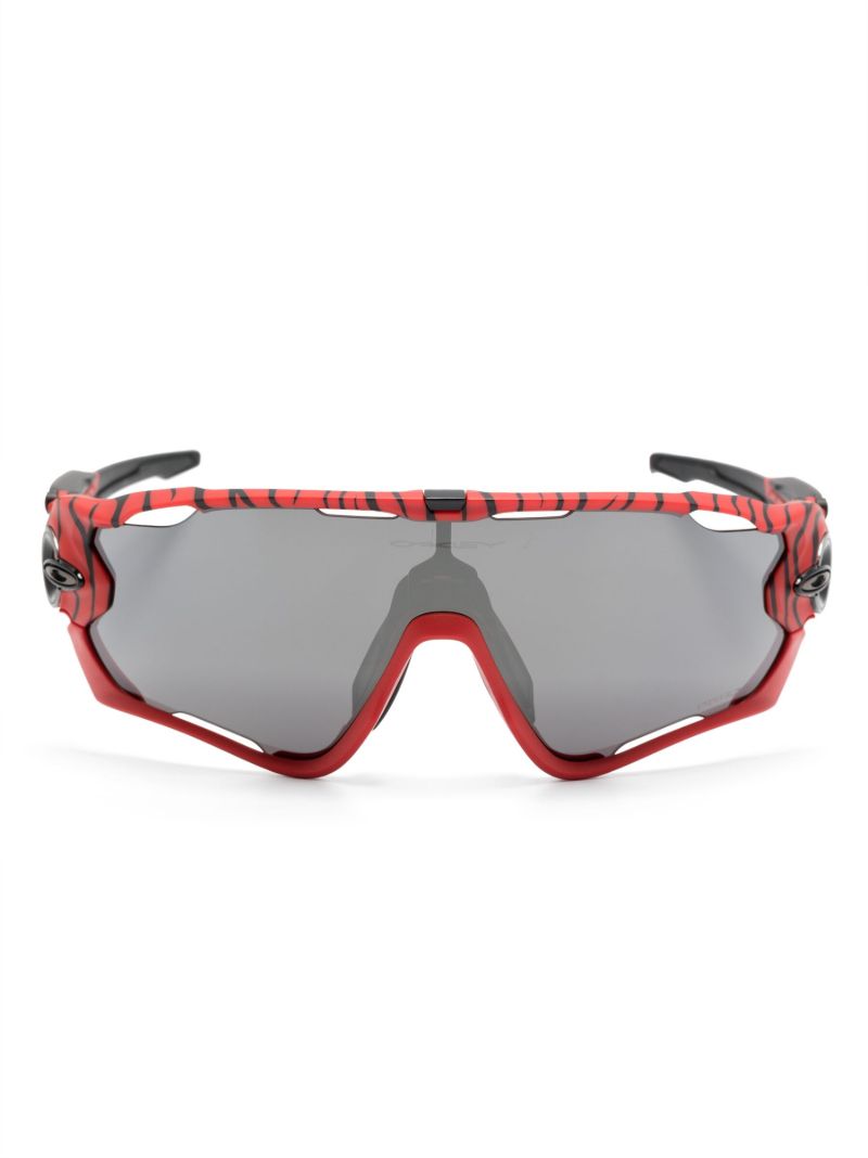 Red Jawbreaker Tiger Print Sunglasses