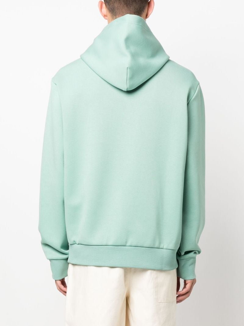 Green Polo Pony Embroidered Hoodie