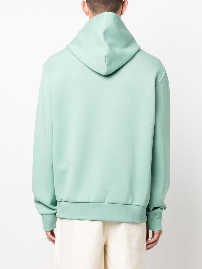 Green Polo Pony Embroidered Hoodie