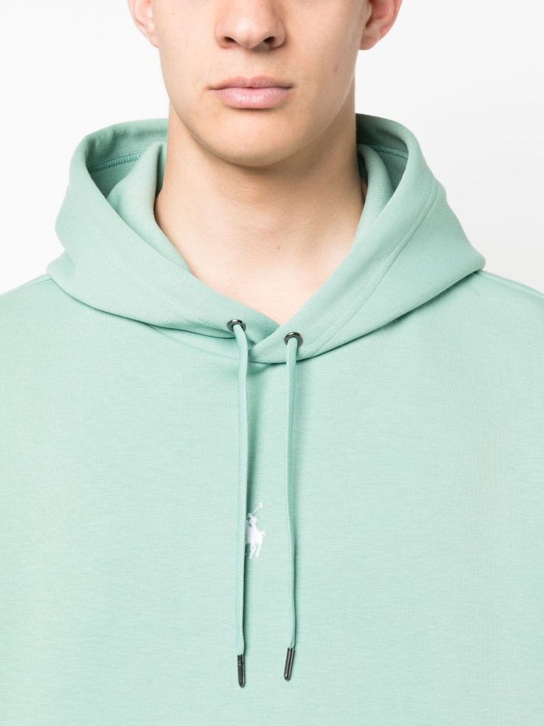 Green Polo Pony Embroidered Hoodie