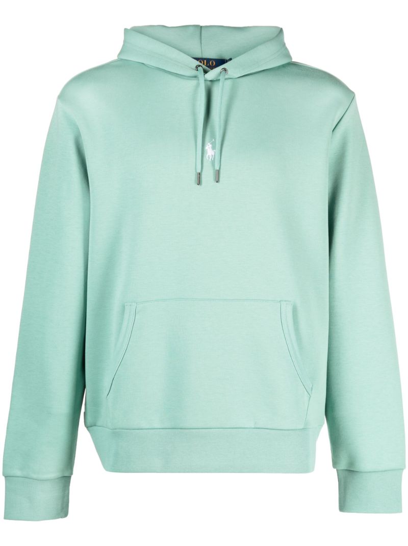 Green Polo Pony Embroidered Hoodie