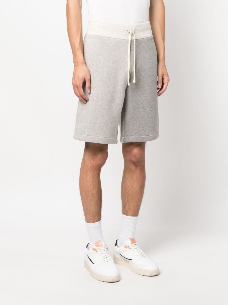 Grey Colourblock Track Shorts