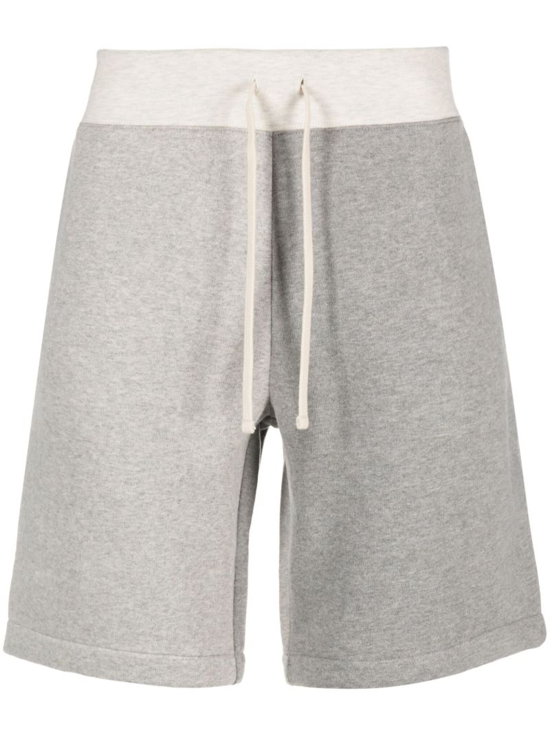 Grey Colourblock Track Shorts