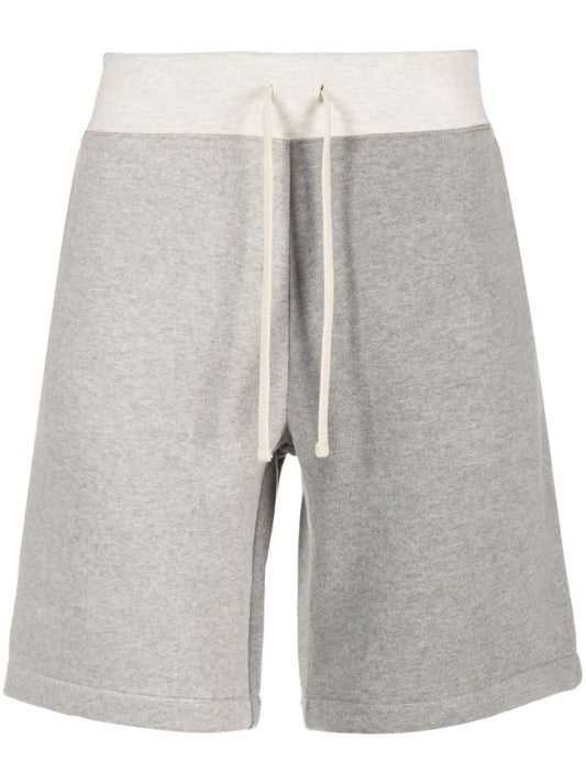 Grey Colourblock Track Shorts