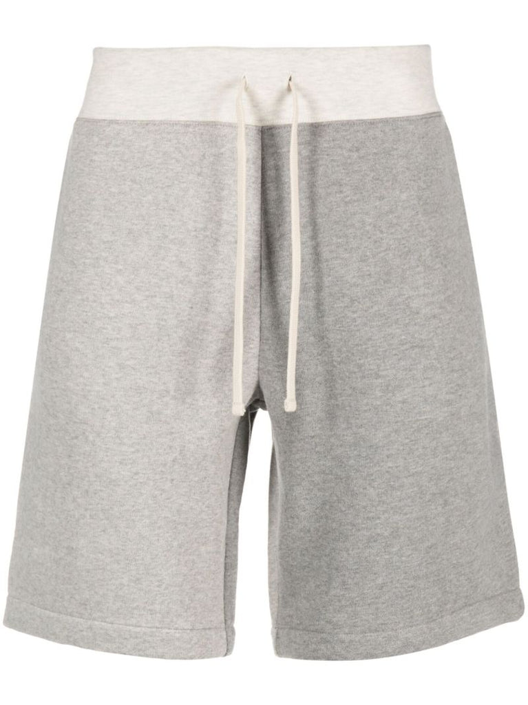 Grey Colourblock Track Shorts