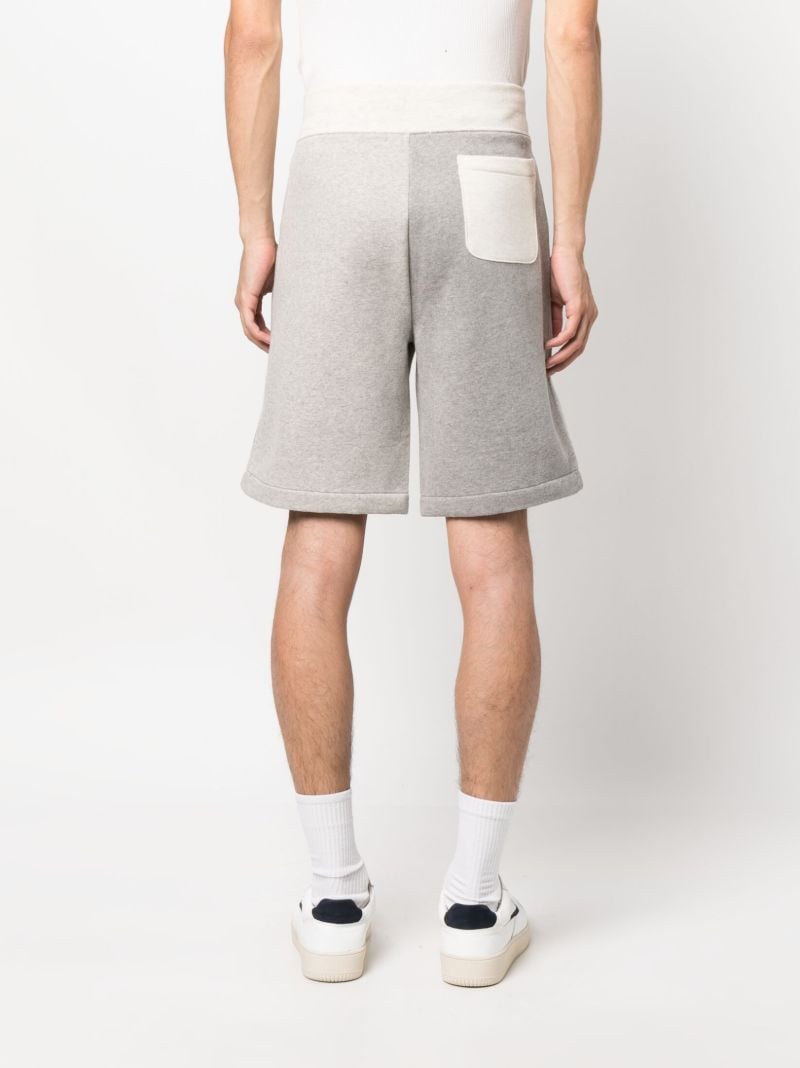 Grey Colourblock Track Shorts