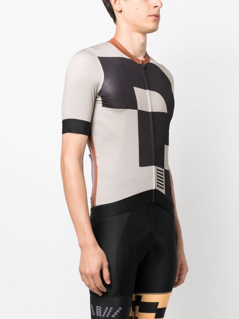 X Browns Grey Pro Team Training Cycling Jersey Top