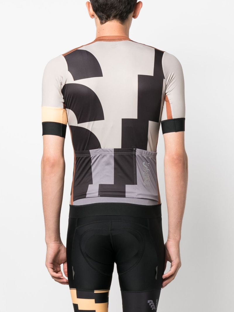 X Browns Grey Pro Team Training Cycling Jersey Top