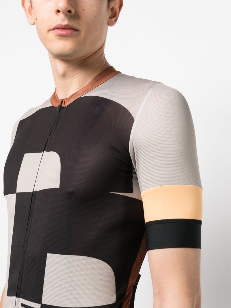 X Browns Grey Pro Team Training Cycling Jersey Top