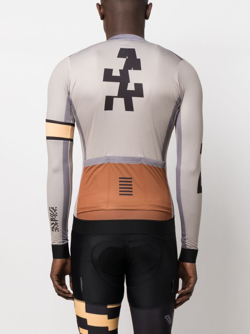 X Browns Grey Pro Team Training Cycling Jersey