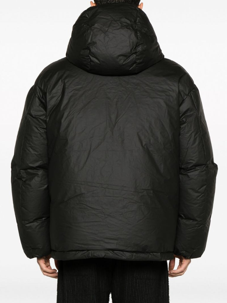 Black Latch Puffer Jacket