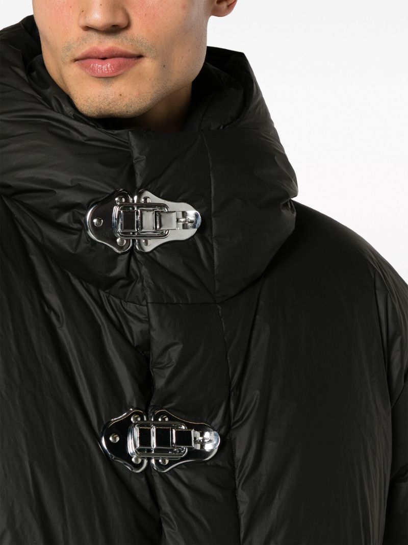 Black Latch Puffer Jacket