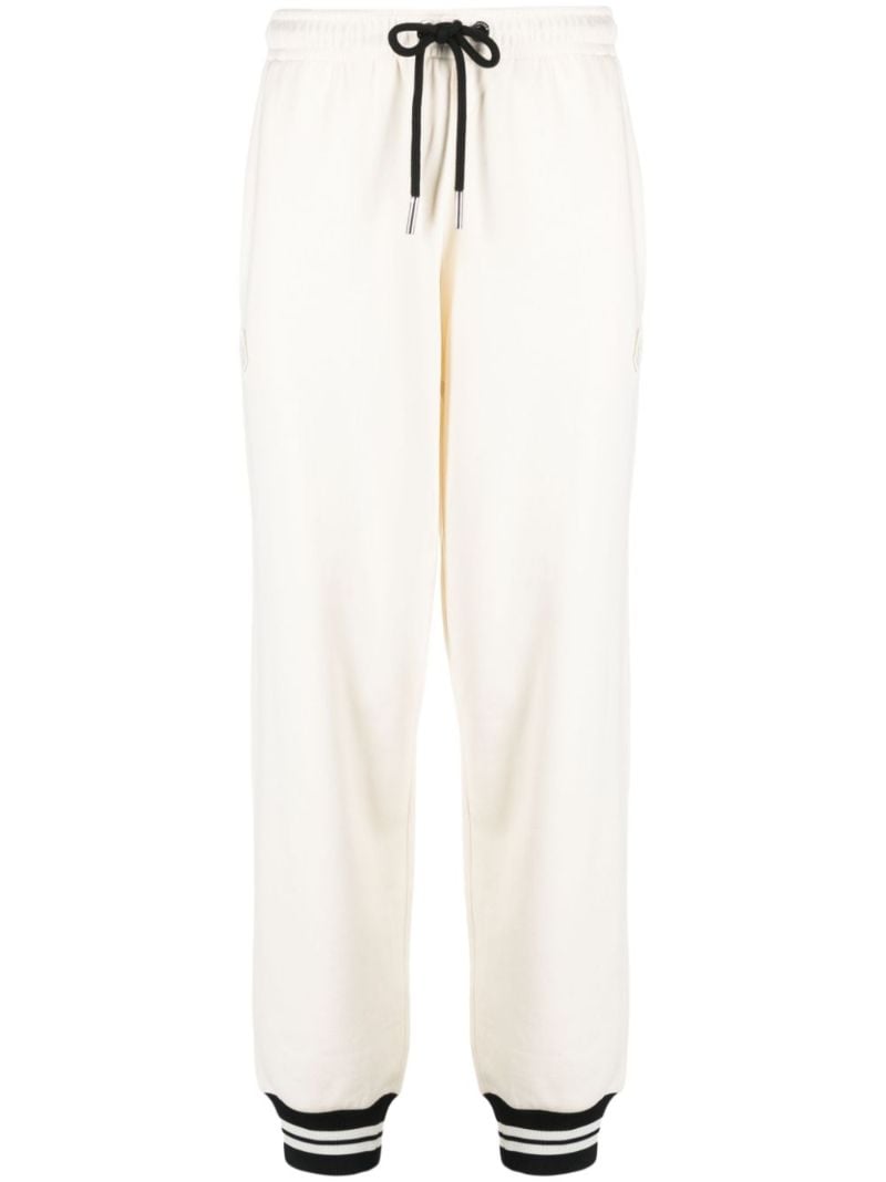 Neutral Cotton Track Pants