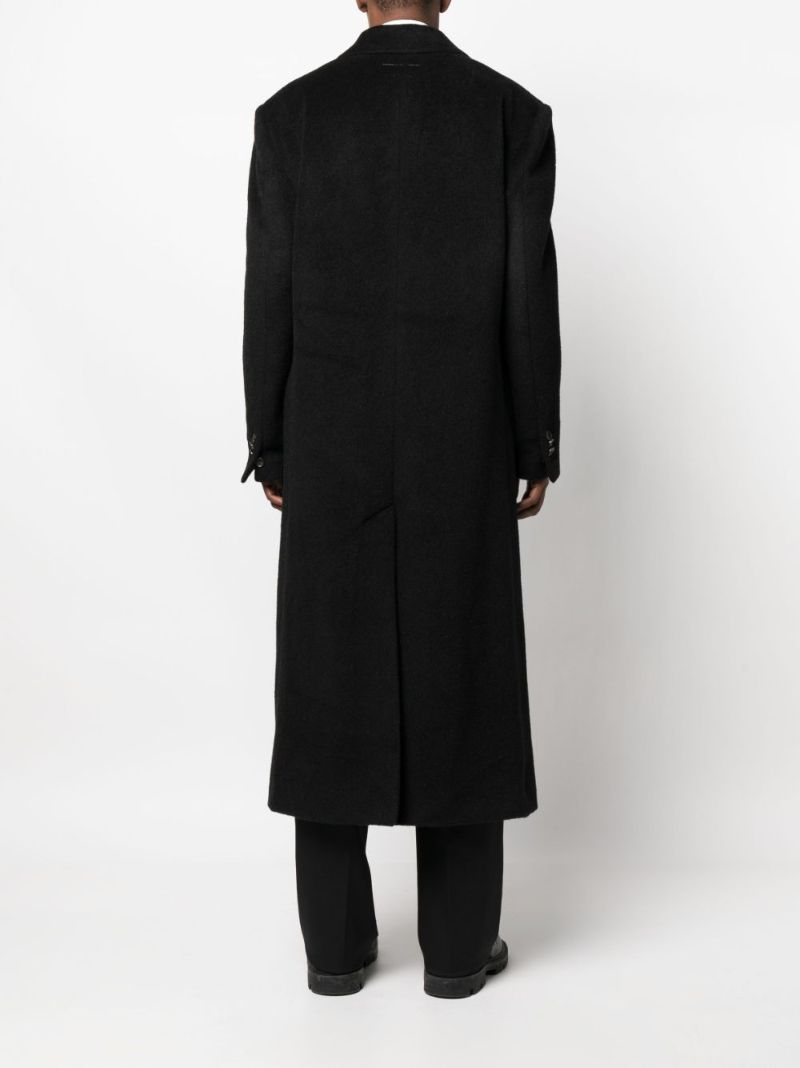 Black Single-breasted Coat