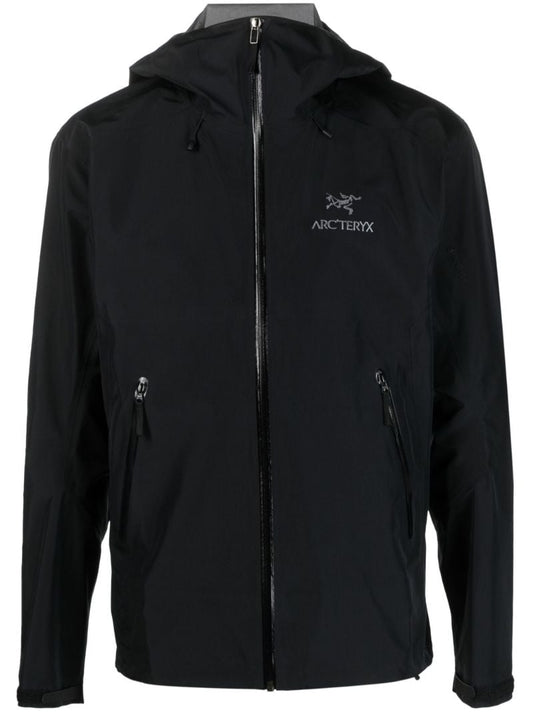 Black Beta Ar Hooded Jacket