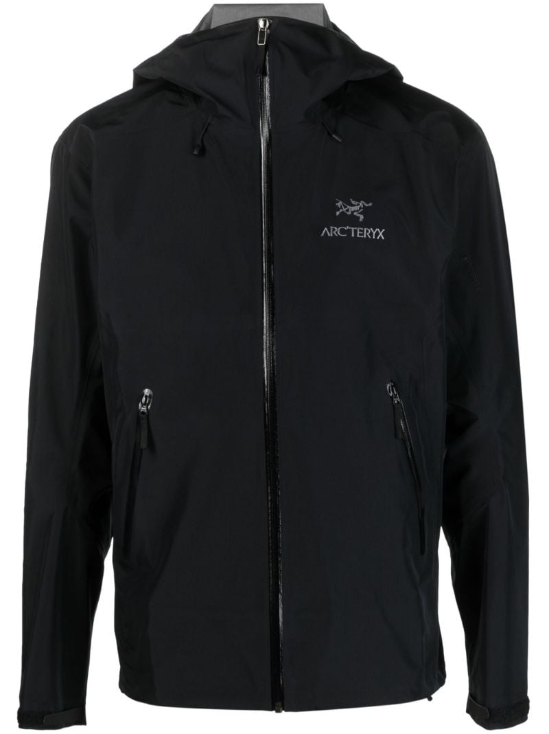 Black Beta Ar Hooded Jacket