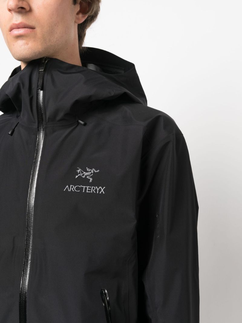 Black Beta Ar Hooded Jacket