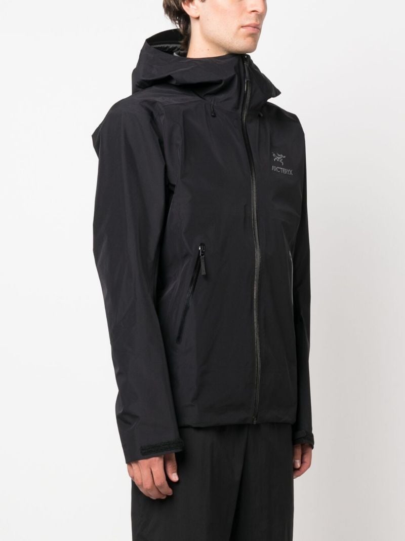 Black Beta Ar Hooded Jacket
