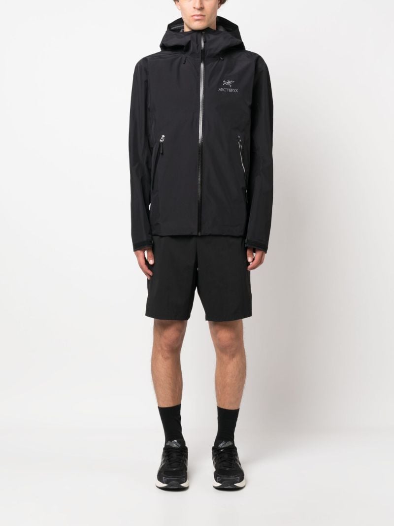 Black Beta Ar Hooded Jacket