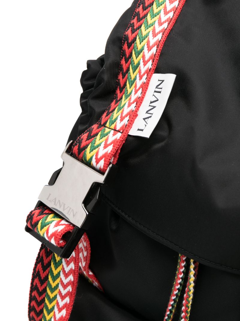 Black Nano Curb Backpack