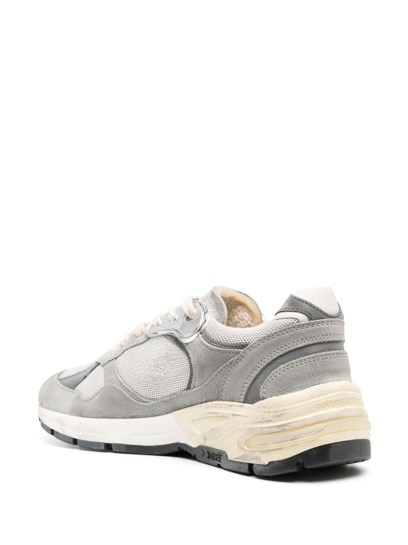 Grey Running Dad Mesh Panelled Sneakers