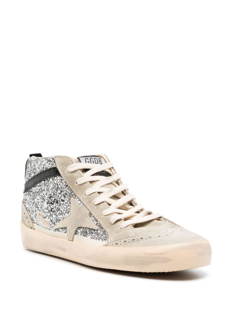 Silver Star Patch Sneakers