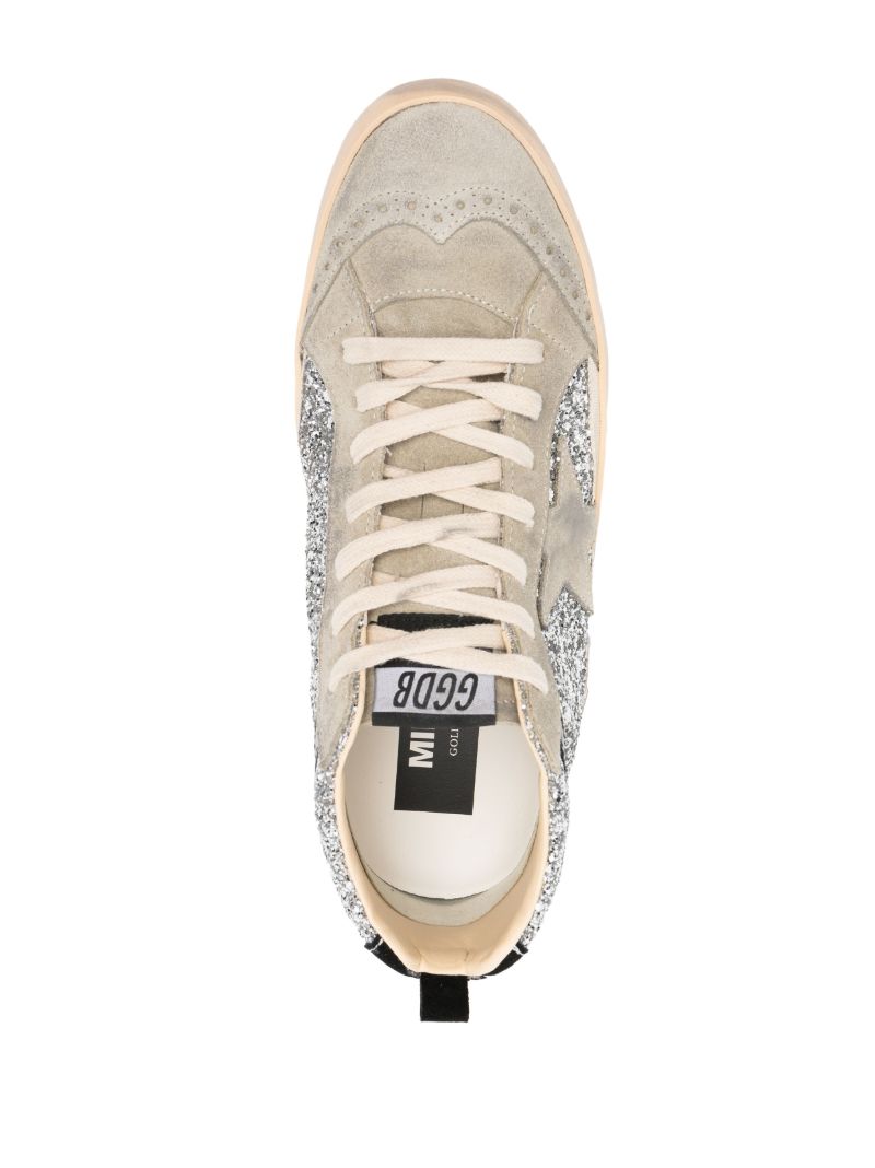 Silver Star Patch Sneakers