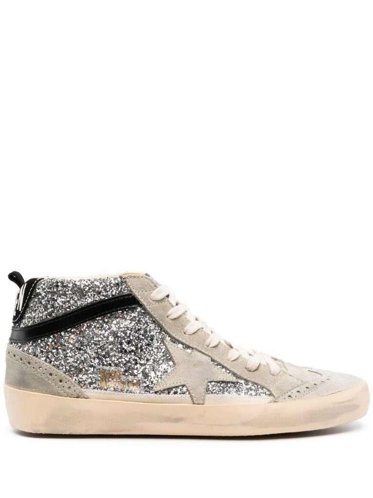 Silver Star Patch Sneakers