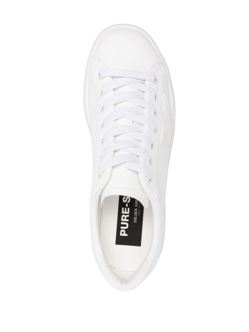 White Purestar Low-top Sneakers
