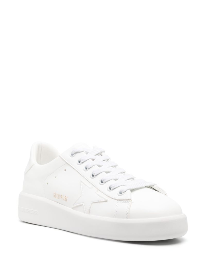 White Purestar Low-top Sneakers