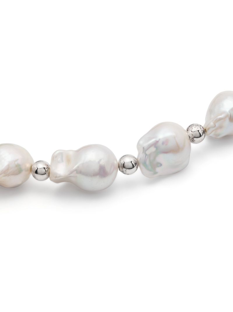 Sterling Silver Pearl Bracelet