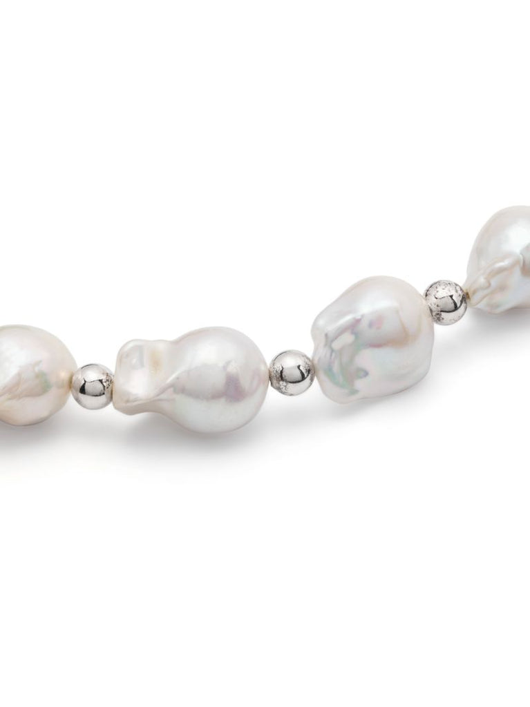Sterling Silver Pearl Bracelet