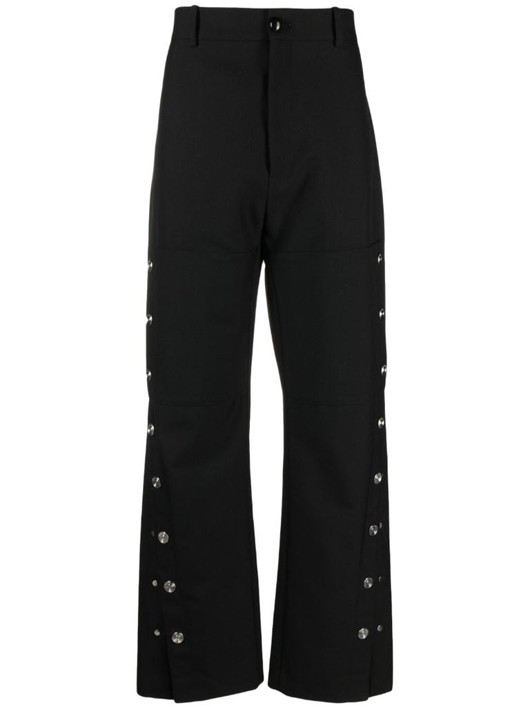 Black Carisbrooke Wide-leg Trousers