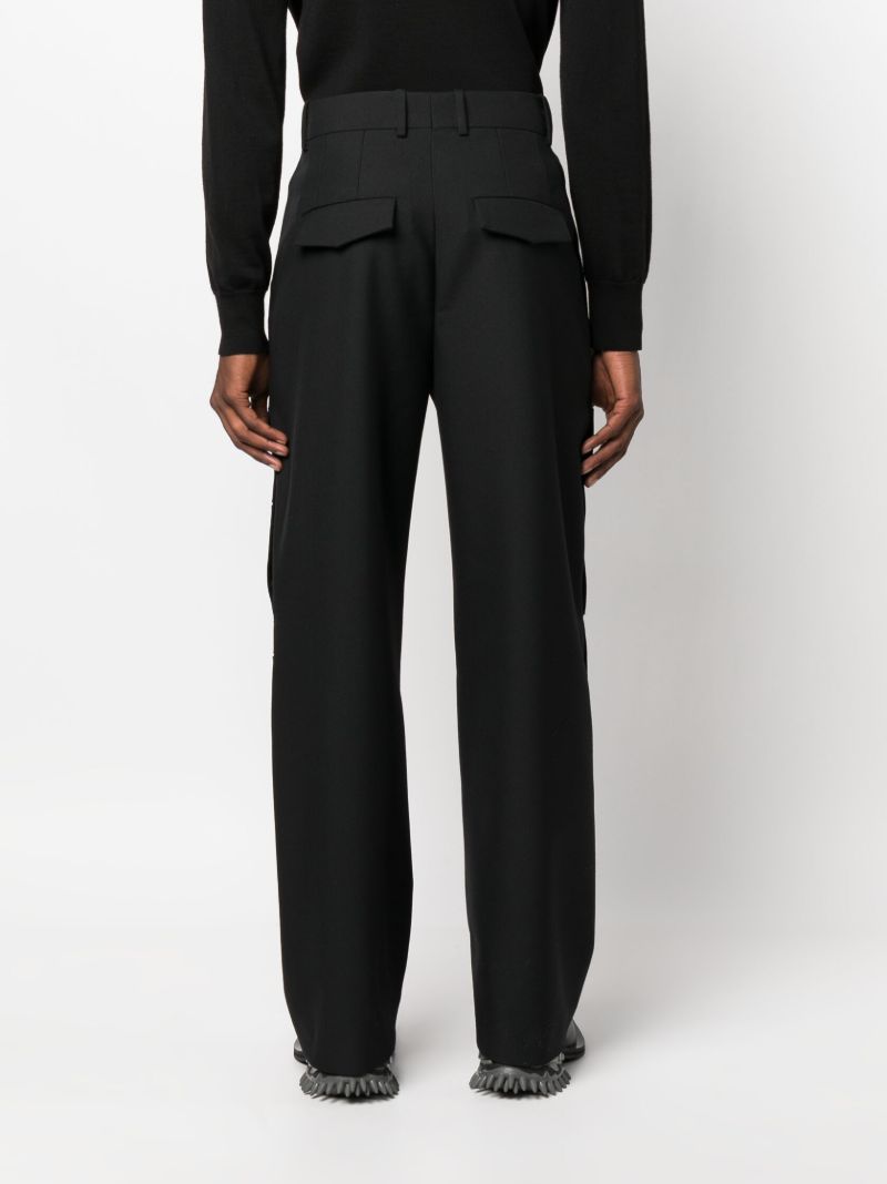 Black Carisbrooke Wide-leg Trousers