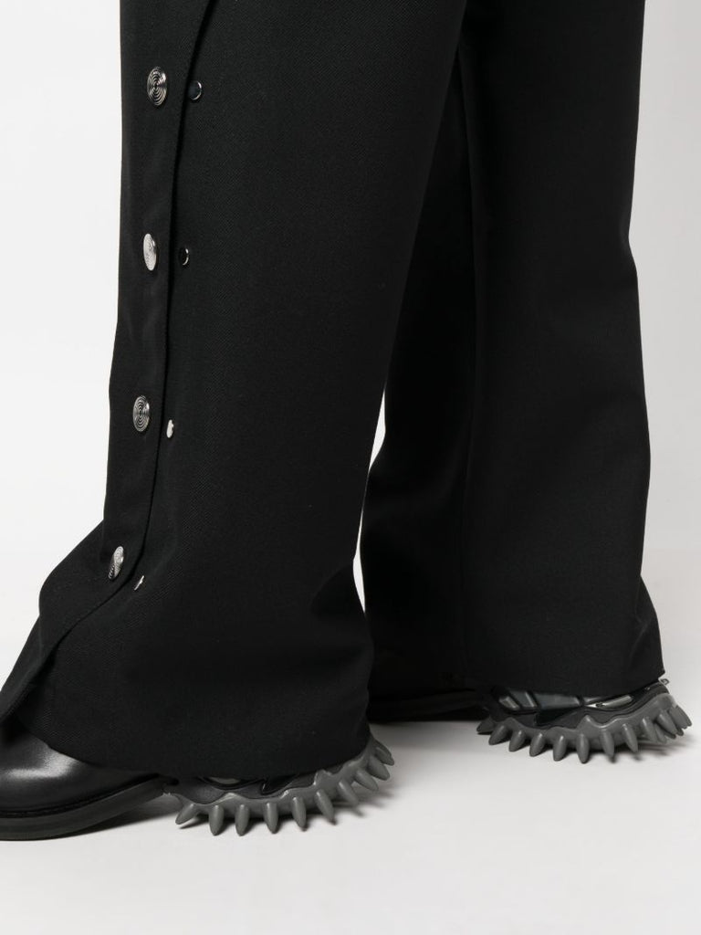 Black Carisbrooke Wide-leg Trousers