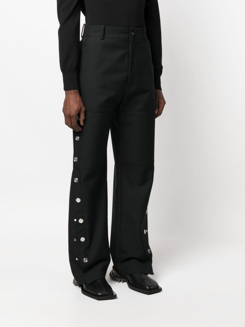 Black Carisbrooke Wide-leg Trousers